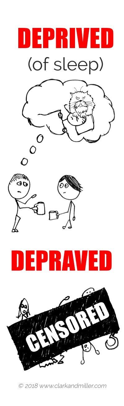Depravity vs Deprivation .